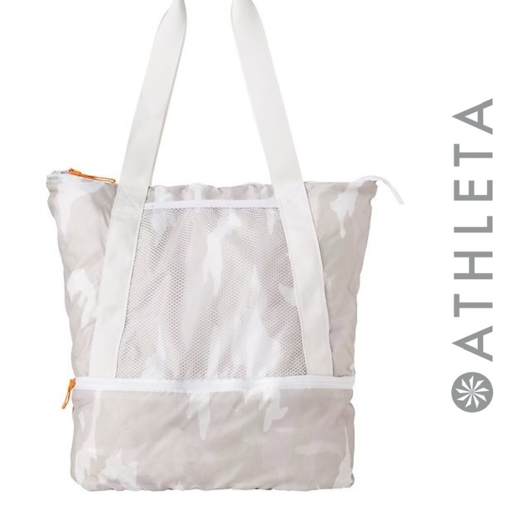 Camo gym/beach packable bag